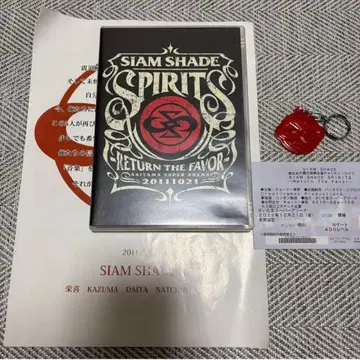 SIAM SHADE SPIRITS 2011 DVD 사이타마 슈퍼 아레나