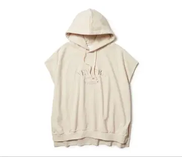 뉴에라 Women's 프렌치 슬리브 맨투맨 후디 아이보리