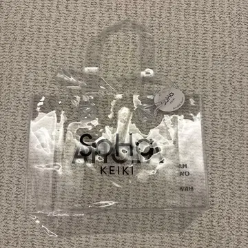 SoHa KEIKI 클리어 토트백 야마모토 츠키 사용