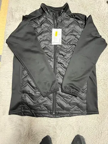 워크맨 블랙 LL 믹스 다운 크로스 쉴드 자켓 아우터