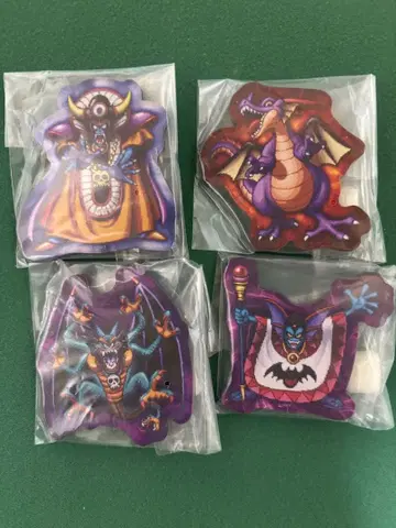 드래곤 퀘스트 캐릭터 마그네틱 4개 세트