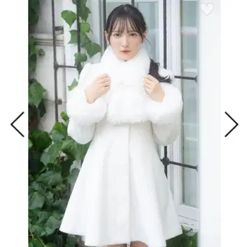 evelyn 리본 티펫 코트