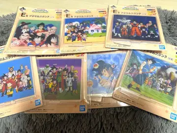 드래곤볼 제일복권 스냅 컬렉션 2 아크릴 스탠드 전 7종