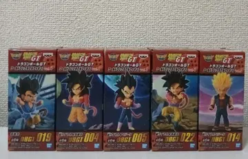 [ 새상품 미개봉 ] 드래곤볼 GT 월드 컬렉션 5종 세트 손오공 베지터