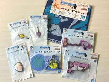 제일복권 HUNTER x HUNTER J상 러버 컬렉션 6종