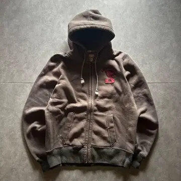 Abercrombie & Fitch 그런지 파카 브라운