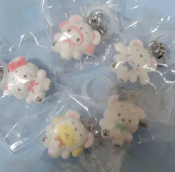 산리오 메지루시 액세서리 후와후와 스노우 세미 컴프