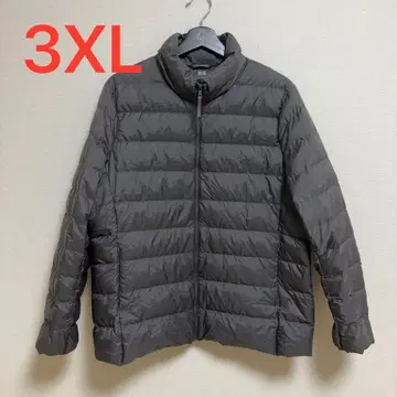 유니클로 라이트 다운 자켓 3XL 그레이