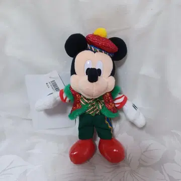 크리스마스 미키마우스 2025 인형 배지