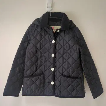 트래디셔널 웨더웨어 네이비 퀼팅 자켓 36