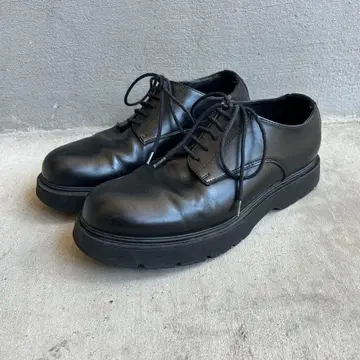 ZARA 청키 밑창 더비 슈즈 통굽 43