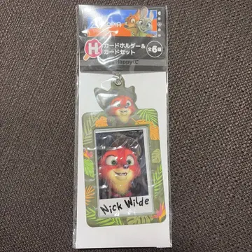 주토피아 닉 와일드 카드 홀더&카드 세트