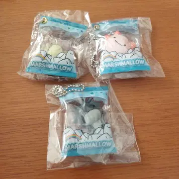 인생은 우파루파 마쉬멜로우 마스코트 3세트 캡슐 토이 가챠