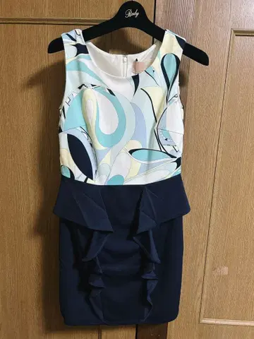 Rady 미사용 새상품 마블 패턴 프릴 원피스