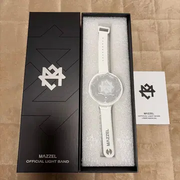 MAZZEL OFFICIAL LIGHT BAND 화이트