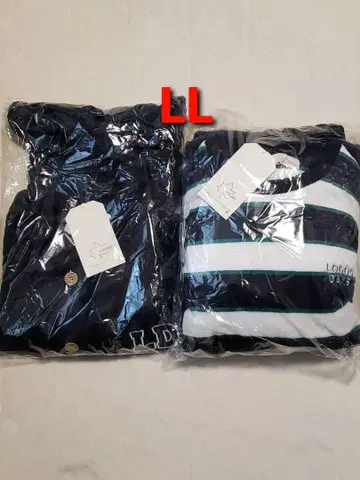 새상품 LL 플리스 긴팔 파자마 룸웨어 나이트 웨어 로고스 베스트