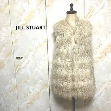 질스튜어트 티베트 라무 퍼 롱 베스트