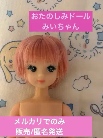 리카짱 캐슬 즐거운 인형 미이짱 숏 헤어 핑크