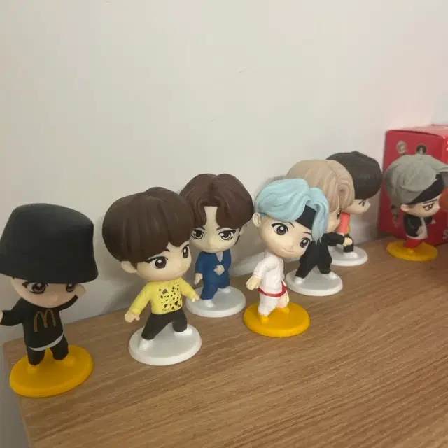 방탄 맥도날드 피규어