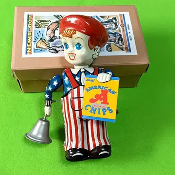 뉴스 보이 서커스 보이 NEWS BOY 양철 일본제 앤티크