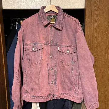 PERRY'S 핑크 데님 자켓 이탈리아제