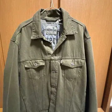 silverTab 올리브 데님 자켓