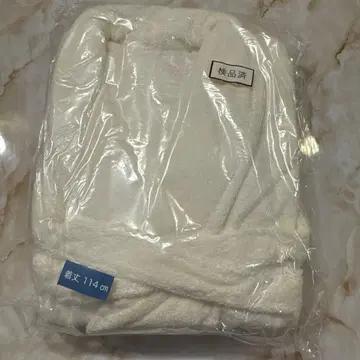 목욕 가운 114cm와 106cm 커플 세트