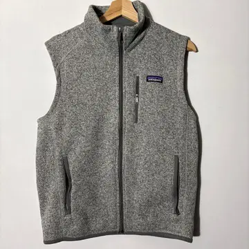 patagonia 그레이 플리스 베스트 M 사이즈