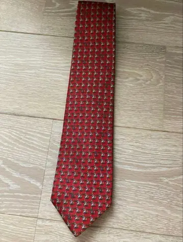 긴자 타야 넥타이 실크 오버 10 토끼