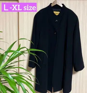 미모 모다 캐시미어 코트 블랙 포멀 장례식 졸업식