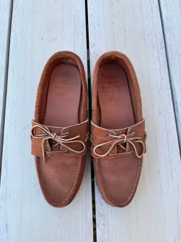 브라운 스웨이드 모카신