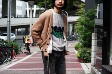 midorikawa ALPACA 아르카파 가디건 18AW