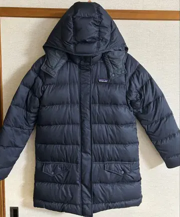 Patagonia 파타고니아 다운 코트 네이비 L 12 147cm