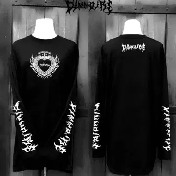 dimmoire HeartCore 롱 T [ Black ] 프리 사이즈