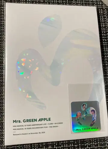 Mrs. GREEN APPLE 영화 극장 팜플렛 & 스티커