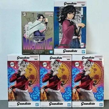 귀멸의 칼날 피규어 5체 세트