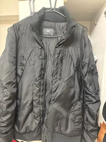 JORDAN CRAIG 블랙 나일론 자켓