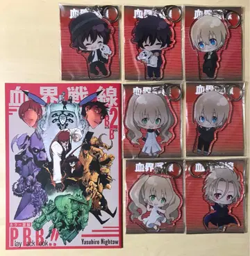혈계전선 컬러 일러스트 Play Bsck Book 아크릴 키링 새상품