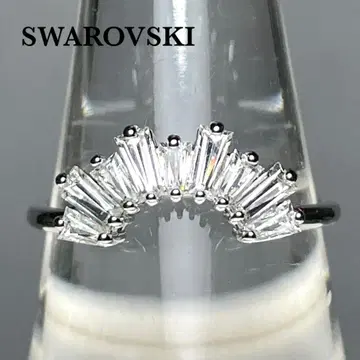 SWAROVSKI 스와로브스키 반지 55 왕관 모티브 클리어