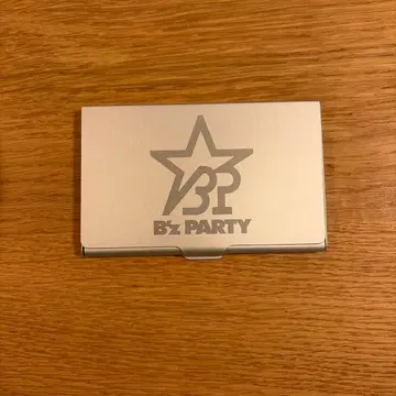 B'z PARTY 명함지갑 알루미늄제