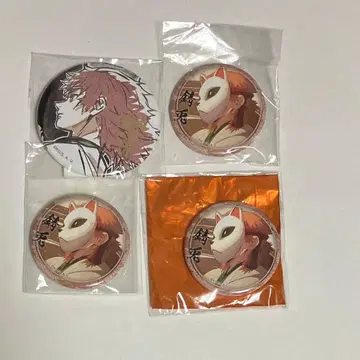 귀멸의 칼날 캔뱃지 사비토