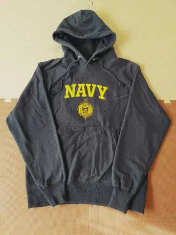 Champion Reverse Weave 후드티 NAVY