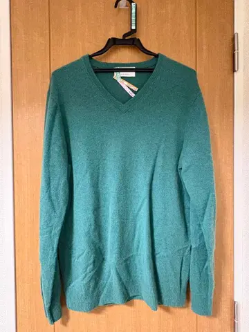 드라이클리닝 완료 United Arrows 니트 그린 L