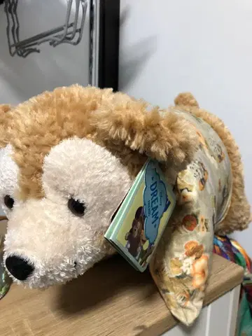 레어 디즈니 하와이 아우라니 한정판 더피 봉제 인형 쿠션