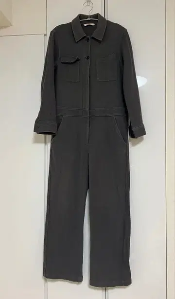 BACCA 바카 2022년 와플 크로스 점프수트 세탁 가능 면 100%