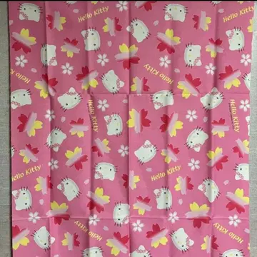 미사용 헬로키티 조각 천 산리오 2001년제 레어 희귀 레트로