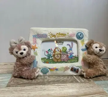 미사용품 더피&프렌즈 멀티 프레임 사진 액자 디즈니 파크 한정판