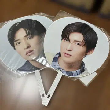 메구로 렌 부채 2개 세트