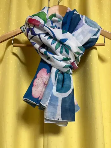 ROUROU 패치워크 프린트 스톨