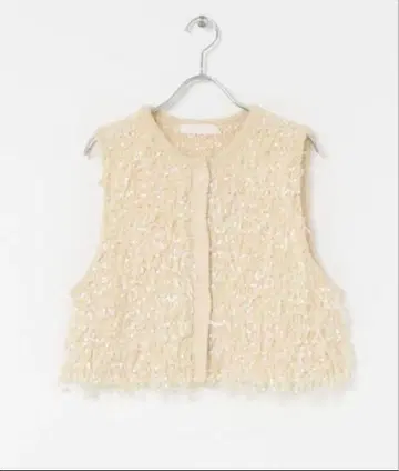 센스 오브 플레이스 브러쉬 얀 루프 베스트 아이보리